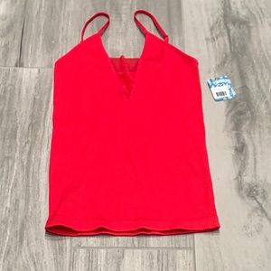 NWT Intimately by Free People red mesh cami - XS/S